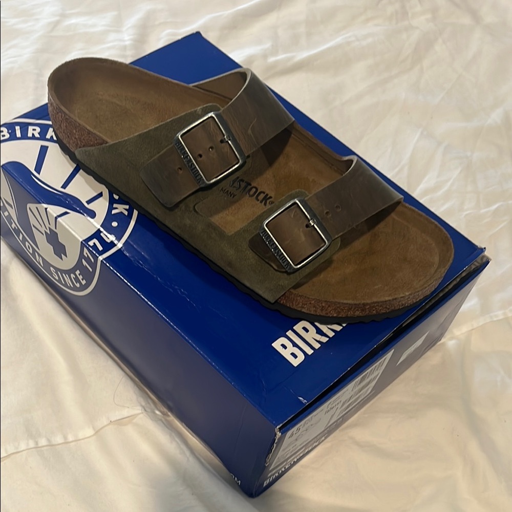 Birkenstock Men's Arizona Thyme Sandals